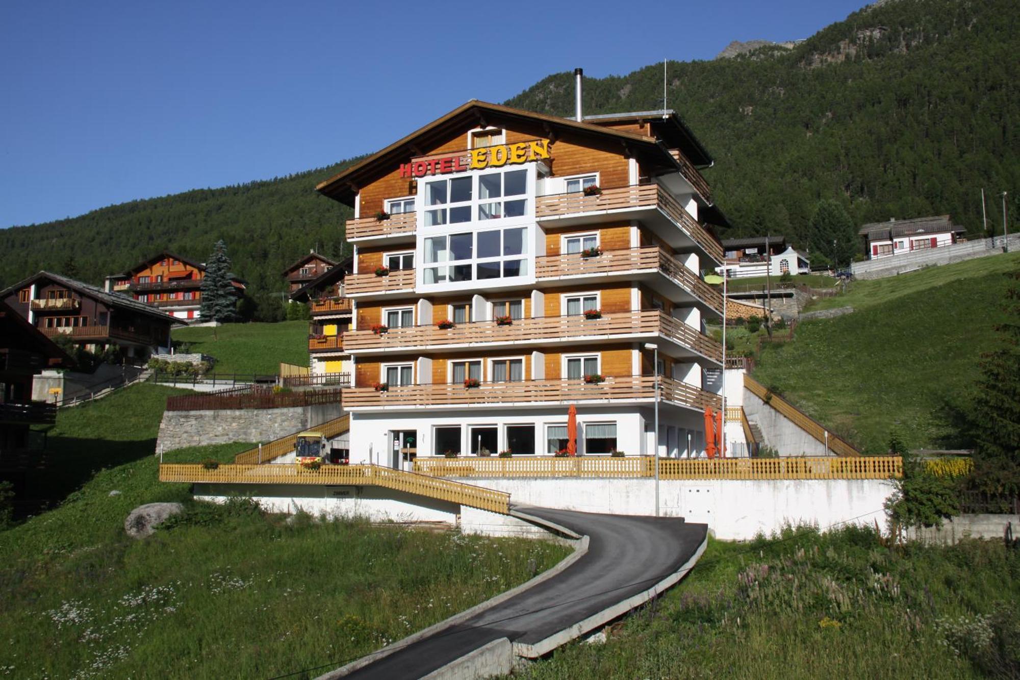 Hotel Eden Grächen Eksteriør bilde
